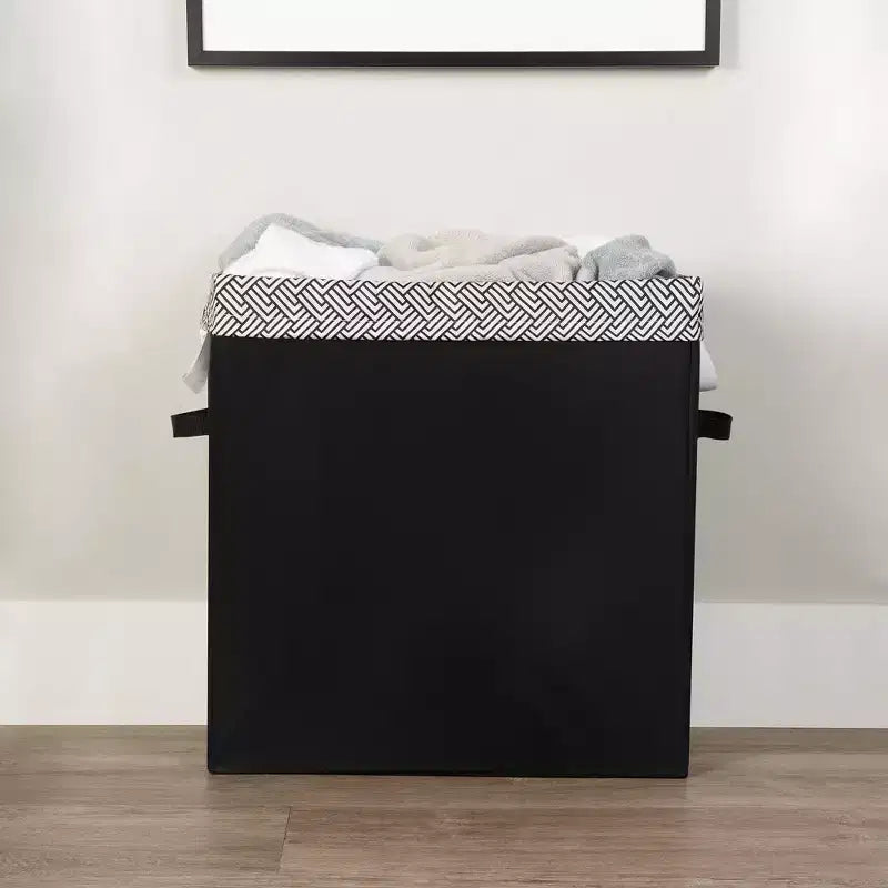 Polypropylene Slim Laundry Hamper with Removable Bag 70L