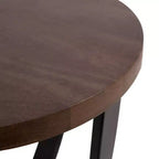 Table d'appoint ronde en bois de manguier 50 cm