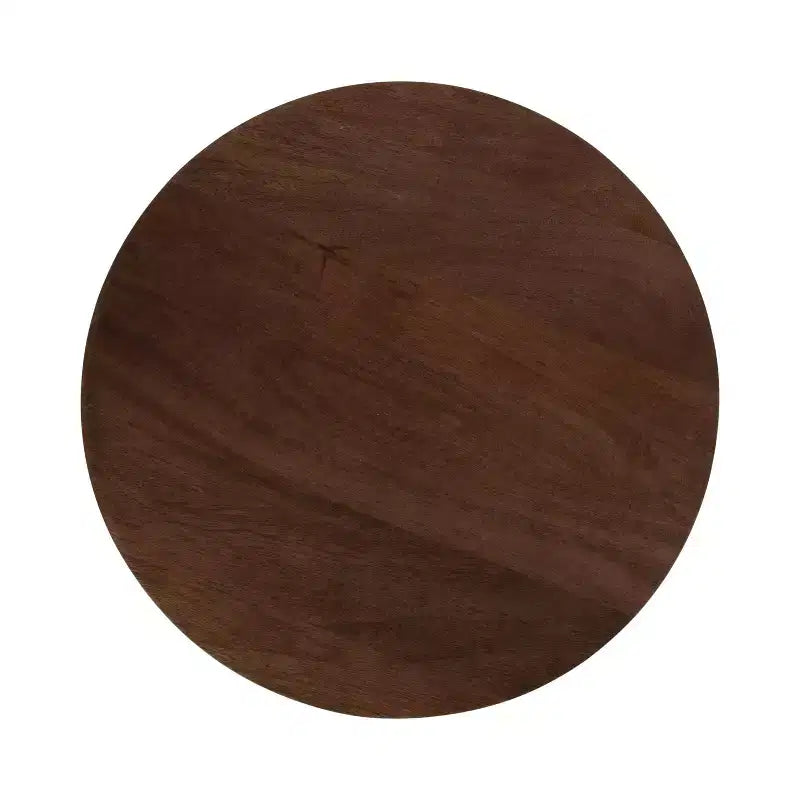 Mango Wood Round Side Table 20"