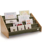 ZICOTO Kids Bookshelf  Decorative Nursery Organizer for Baby Girls, Boys & Montessori Playrooms