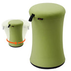 VEVOR Wobble Chair, Height-Adjustable (19.3-25) Wobble Chair with Fabric Cover,Flexible Seating Wobble Stool Made of Iron & Sponge,Age 12-18, Green
