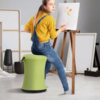 Chaise oscillante à hauteur réglable en fer et éponge 19,3"-25"