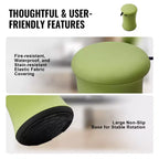Chaise oscillante à hauteur réglable en fer et éponge 19,3"-25"