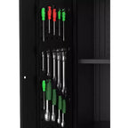 Armoire de rangement de garage en acier laminé à froid avec panneau perforé 72 po