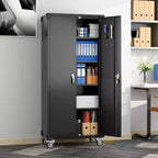 Armoire de rangement de garage en acier laminé à froid avec panneau perforé 72 po