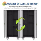 Armoire de rangement de garage en acier laminé à froid avec panneau perforé 72 po