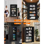 Armoire de rangement de garage en acier laminé à froid avec panneau perforé 72 po