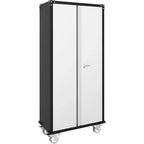 Armoire de rangement de garage en acier laminé à froid avec panneau perforé 72 po