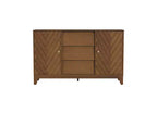 Anzinger Accent Cabinet With Drawers - Walnut - SEI