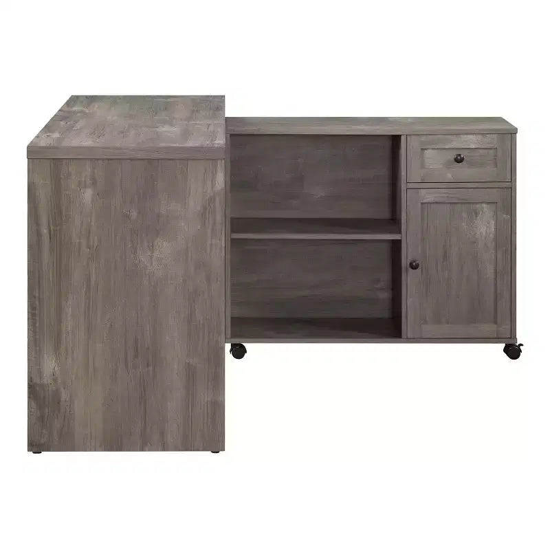 MDF Workstation Desk with Storage 47"