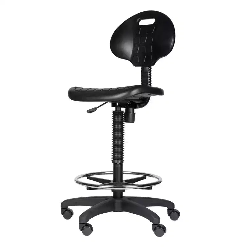 Polyurethane Adjustable Height Task Chair 22"-32"