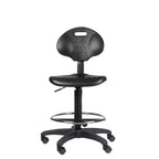 Chaise de travail en polyuréthane à hauteur réglable 56-81 cm