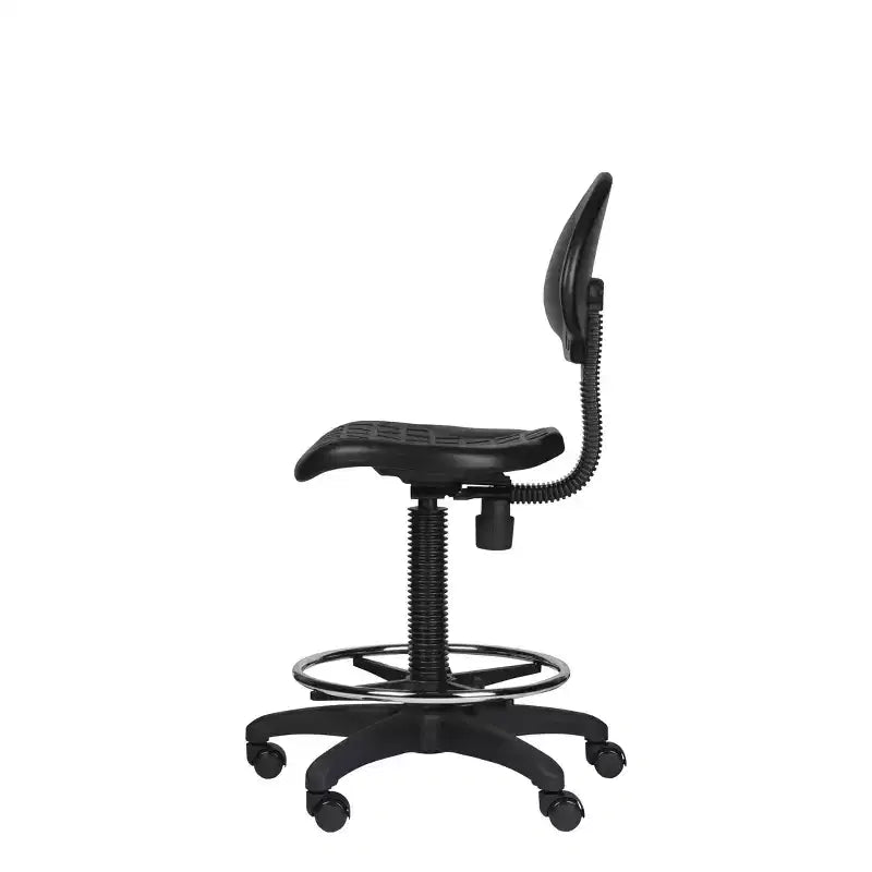 Polyurethane Adjustable Height Task Chair 22"-32"