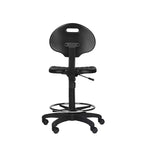 Chaise de travail en polyuréthane à hauteur réglable 56-81 cm