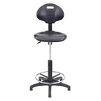 Chaise de travail en polyuréthane à hauteur réglable 56-81 cm
