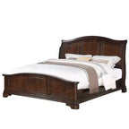 Lit plateforme en bois massif Merisier Double/Grand Lit/Très Grand Lit