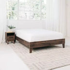 Lit plateforme en bois Mocha Grand lit