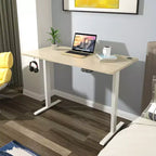Plateau de table universel en bois pour cadre de bureau standard et debout 48"x30"
