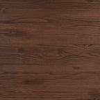 Table à manger rectangulaire en acier galvanisé et bois de noyer 60"