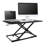 Stand Up Desk Store AirRise Adjustable Height Standing Desk Converter Monitor Stand