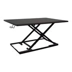 Rehausseur de bureau assis-debout en acier réglable en hauteur 32"