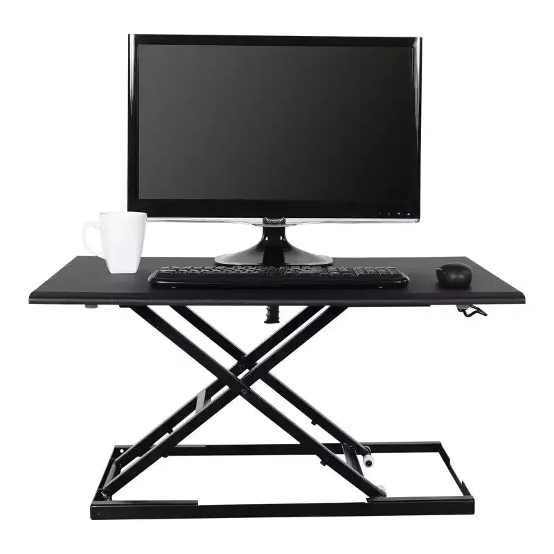 Steel Adjustable Height Standing Desk Converter 32"