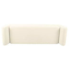 Banc de rangement en tissu et bois avec pieds en bois 60 po