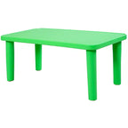Table d'activités pour enfants en polyéthylène 48" verte